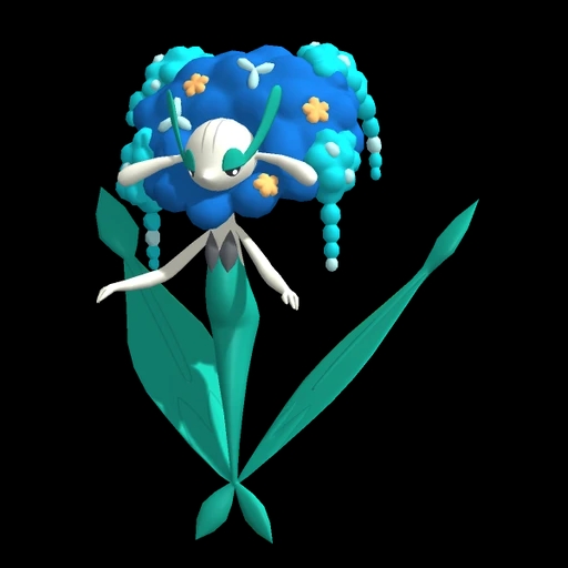Florges Blue Flower (florges) game sprite