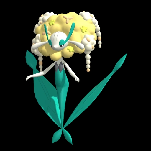 Florges Yellow Flower (florges) game sprite