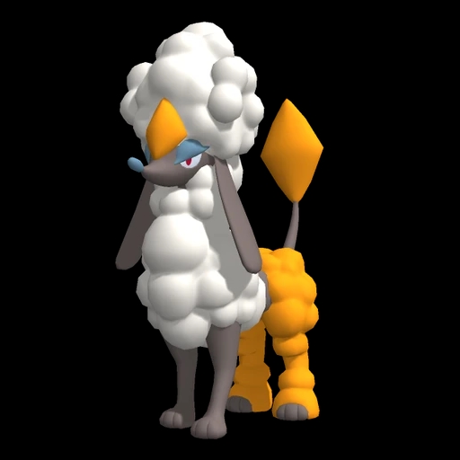 Furfrou Diamond Trim (furfrou) game sprite