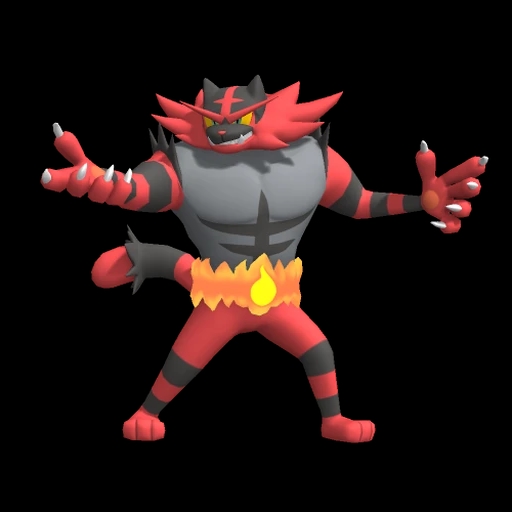 Incineroar (incineroar) game sprite
