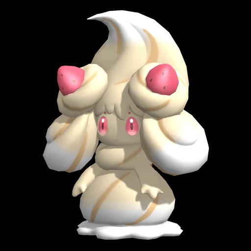 Alcremie Caramel Swirl Strawberry (alcremie) game sprite