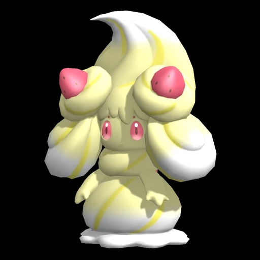 Alcremie Lemon Cream Strawberry (alcremie) game sprite