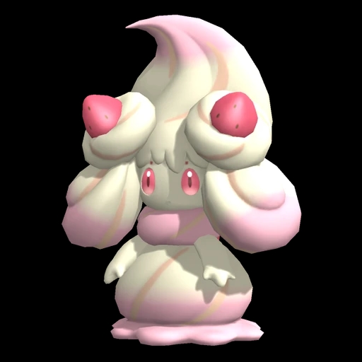 Alcremie Ruby Swirl Strawberry (alcremie) game sprite