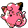 Clefairy (clefairy) game sprite