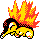 Cyndaquil (cyndaquil) game sprite