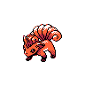 Vulpix (vulpix) game sprite