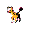 Girafarig (girafarig) game sprite