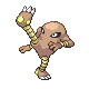 Hitmonlee (hitmonlee) game sprite