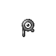 Unown R (unown) game sprite