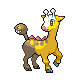Girafarig (girafarig) game sprite
