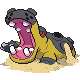 Hippowdon (hippowdon) game sprite