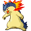 Typhlosion (typhlosion) game sprite