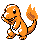 Charmander (charmander) game sprite