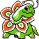 Meganium (meganium) game sprite