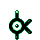 Unown K (unown) game sprite