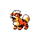 Growlithe (growlithe) game sprite