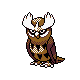 Noctowl (noctowl) game sprite