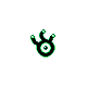 Unown W (unown) game sprite