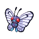 Butterfree (butterfree) game sprite
