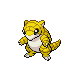 Sandshrew (sandshrew) game sprite