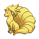 Ninetales (ninetales) game sprite