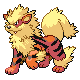 Arcanine (arcanine) game sprite