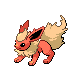 Flareon (flareon) game sprite