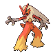 Blaziken (blaziken) game sprite