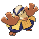Hariyama (hariyama) game sprite
