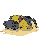 Hippowdon (hippowdon) game sprite