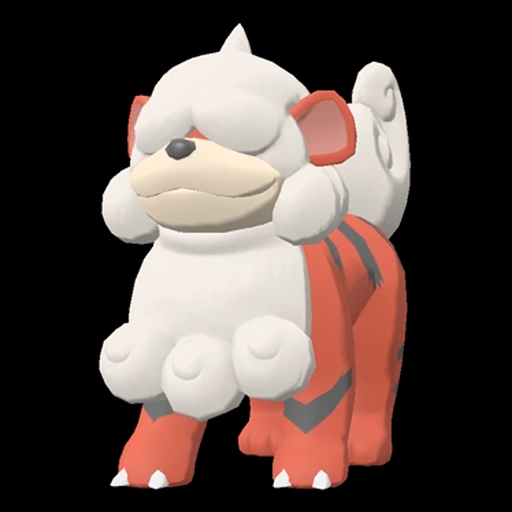 Growlithe Hisuian (growlithe) game sprite