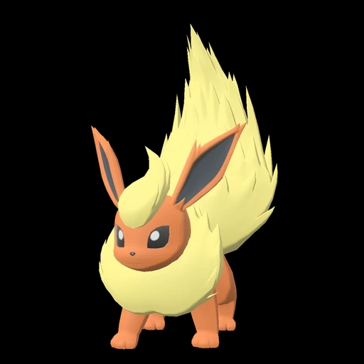 Flareon (flareon) game sprite