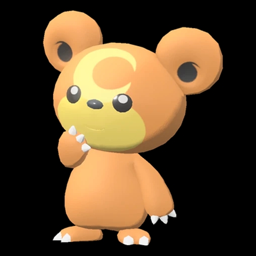 Teddiursa (teddiursa) game sprite