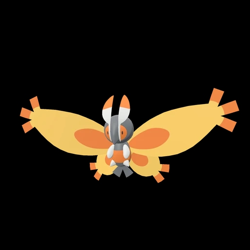 Mothim (mothim) game sprite