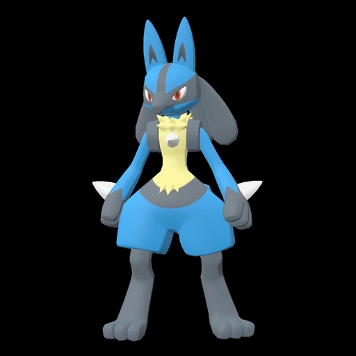 Lucario (lucario) game sprite