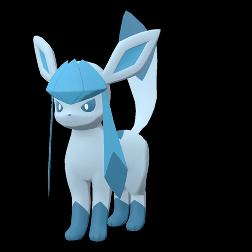 Glaceon (glaceon) game sprite