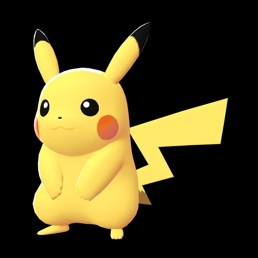 Pikachu (pikachu) game sprite