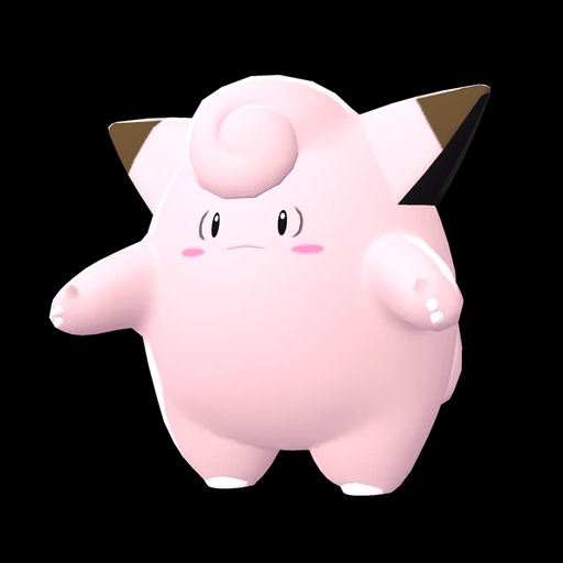 Clefairy (clefairy) game sprite