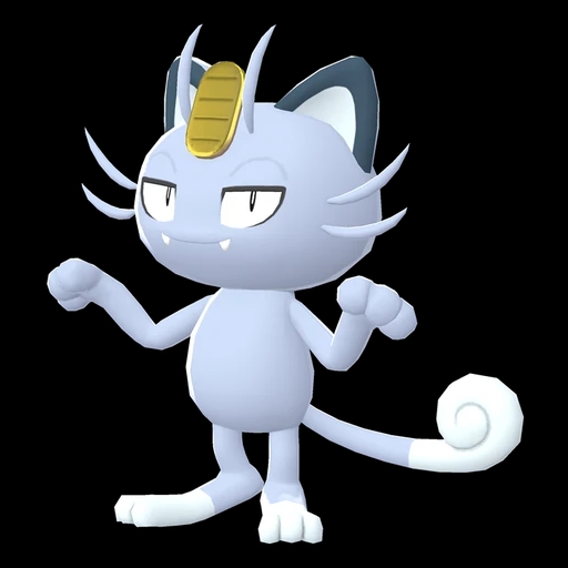 Meowth Alolan (meowth) game sprite