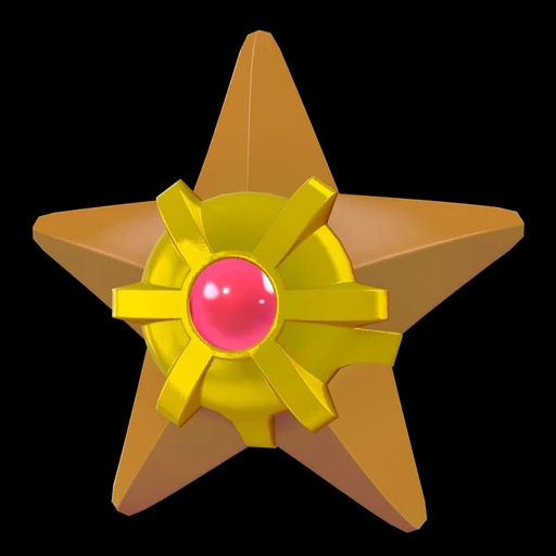 Staryu (staryu) game sprite