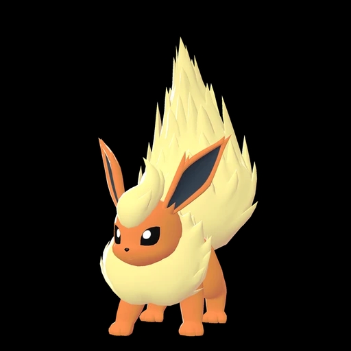 Flareon (flareon) game sprite