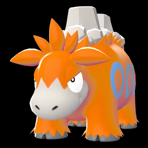 Camerupt (camerupt) game sprite