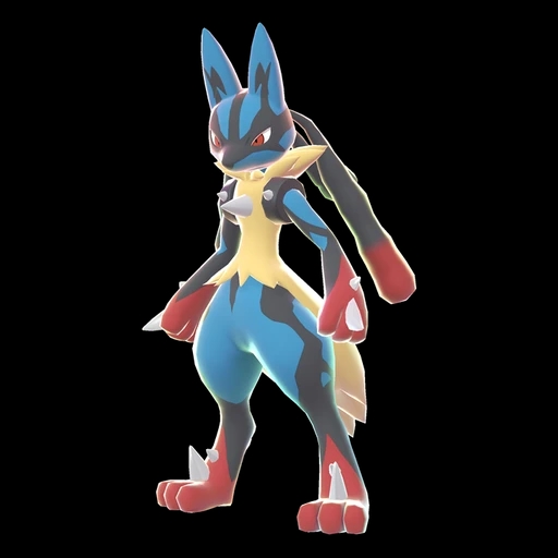 Lucario Mega (lucario) game sprite