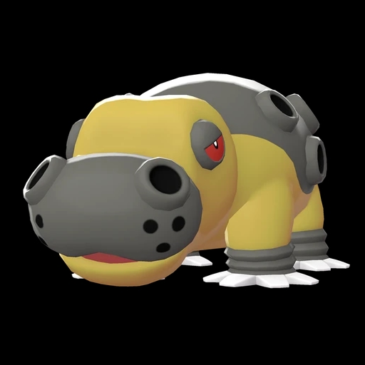 Hippowdon (hippowdon) game sprite