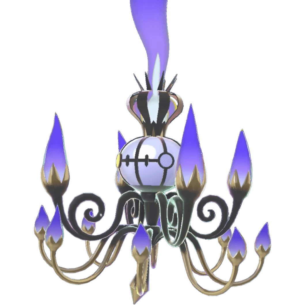 Chandelure Mega (chandelure) game sprite