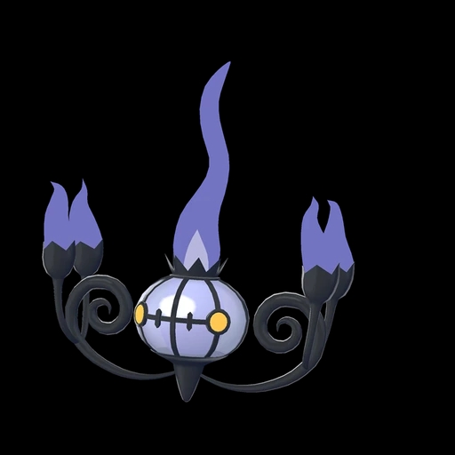 Chandelure (chandelure) game sprite