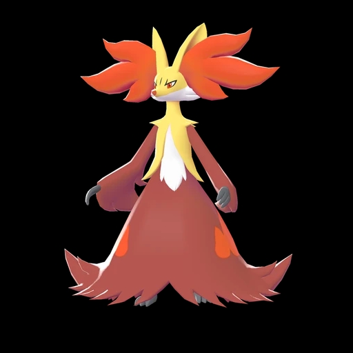Delphox (delphox) game sprite