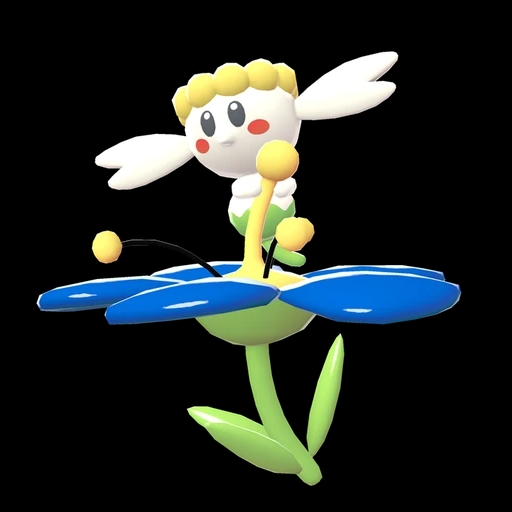 Flabébé Blue Flower (flabebe) game sprite