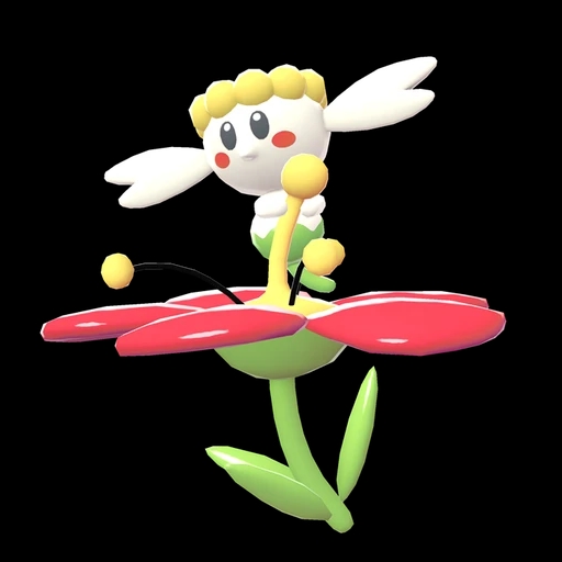 Flabébé Red Flower (flabebe) game sprite