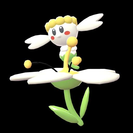 Flabébé White Flower (flabebe) game sprite